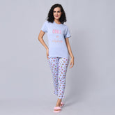 Evolove Grey Super Soft Most Comfortable Pajama Set